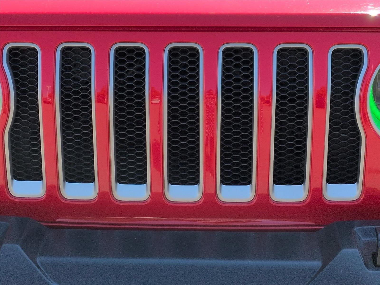 Used 2020 Firecracker Red Clearcoat Jeep North Edition image 14