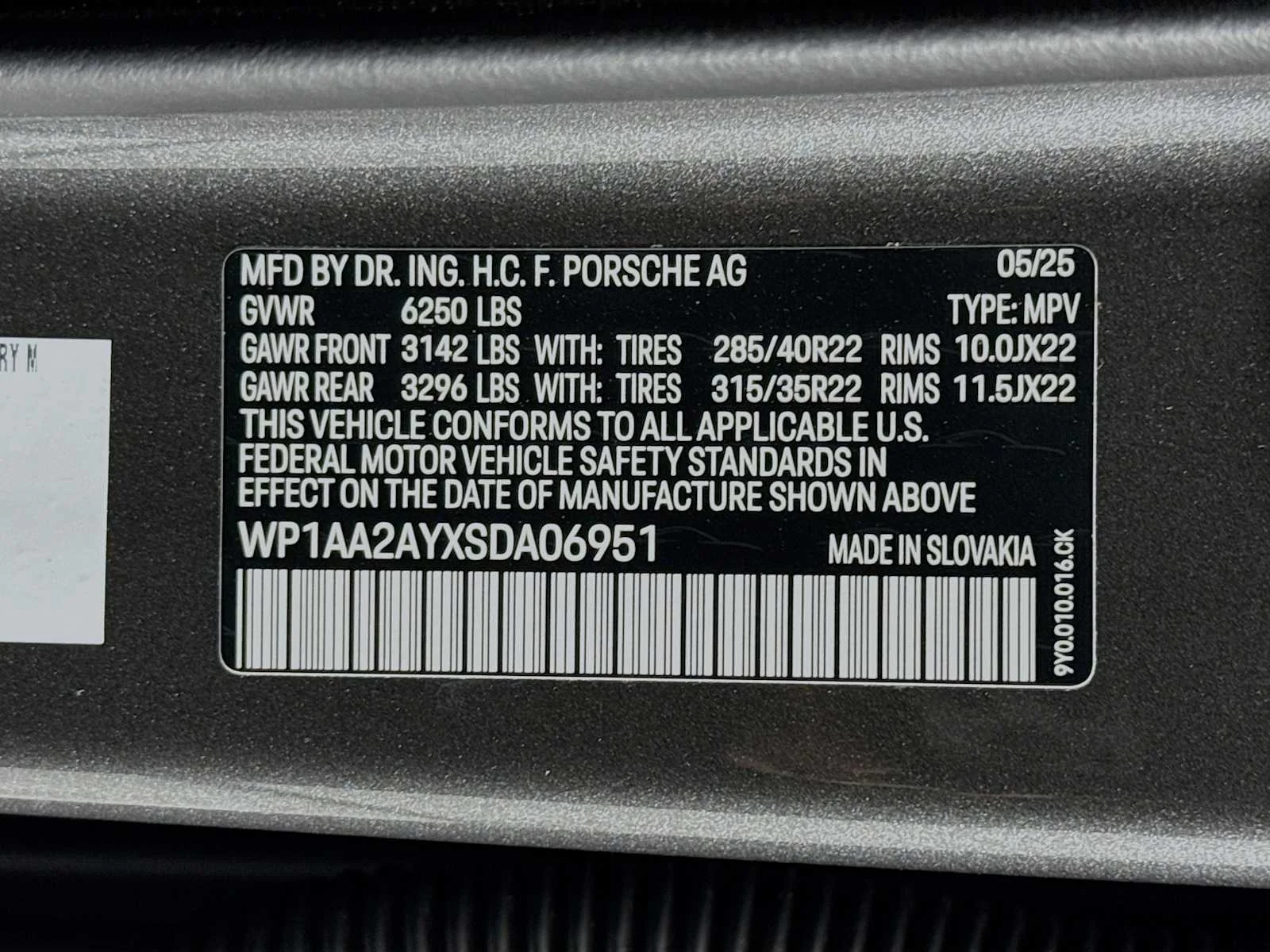 Certified Used 2025 Quartzite Grey Metallic Porsche  image 33