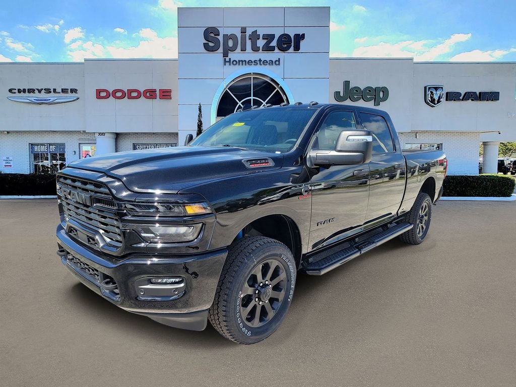 New 2026 Diamond Black Crystal Pearl-Coat Exterior Paint RAM Big Horn image 4