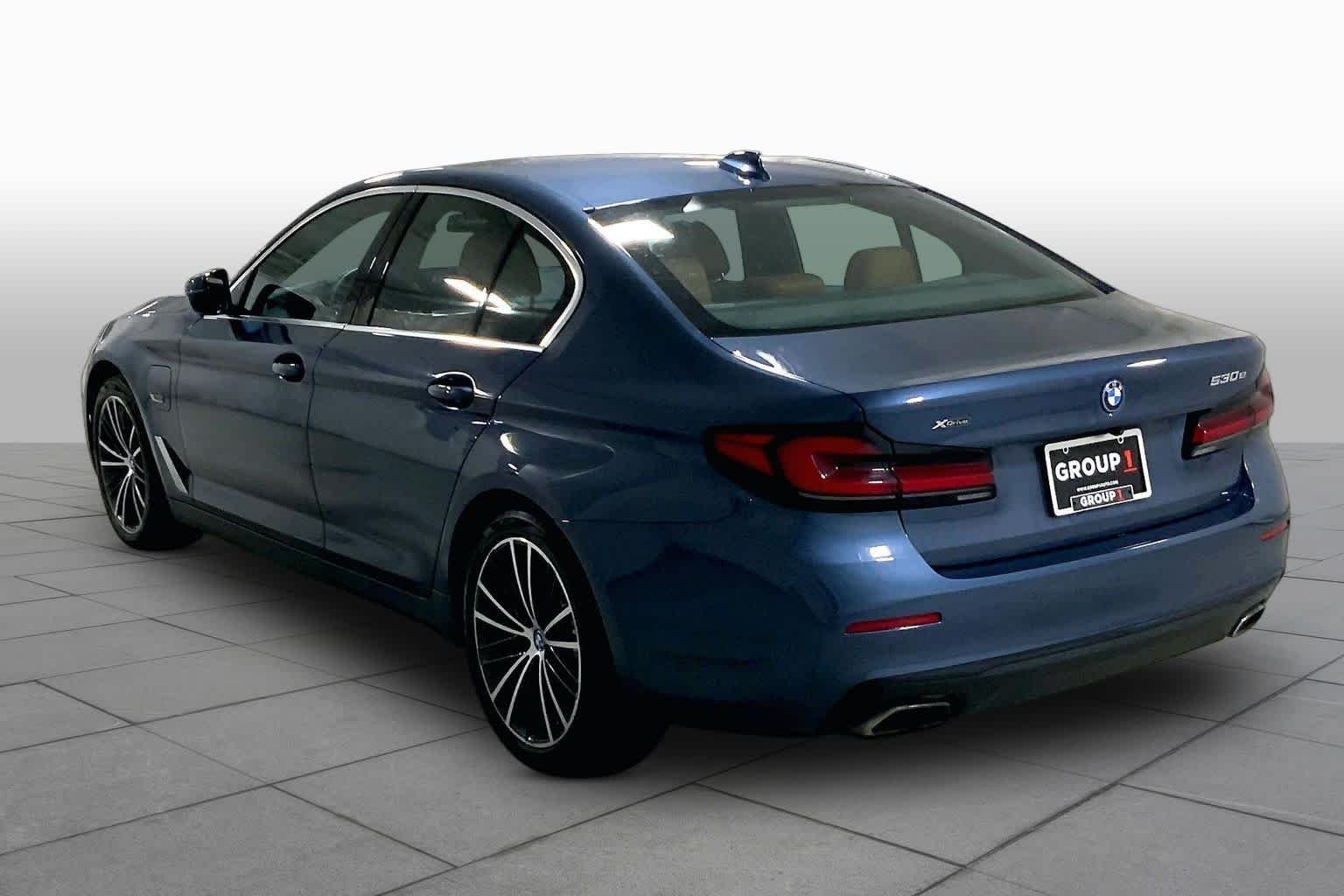 Used 2023 Arctic Race Blue Metallic BMW 530e xDrive image 11