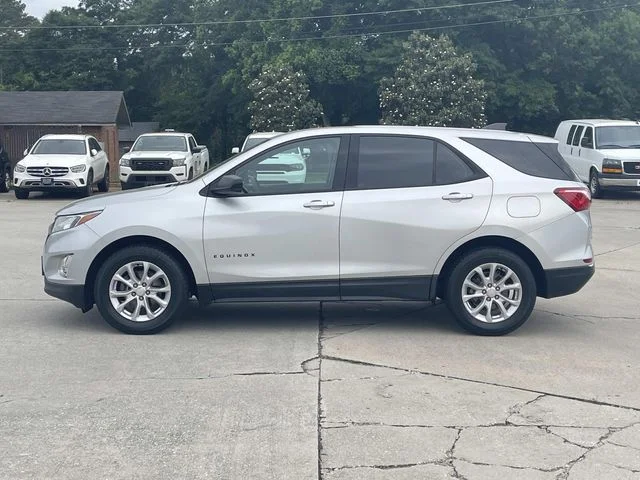 Used 2018 Chevrolet Equinox LS with VIN 3GNAXHEVXJS649244 for sale in Covington, GA