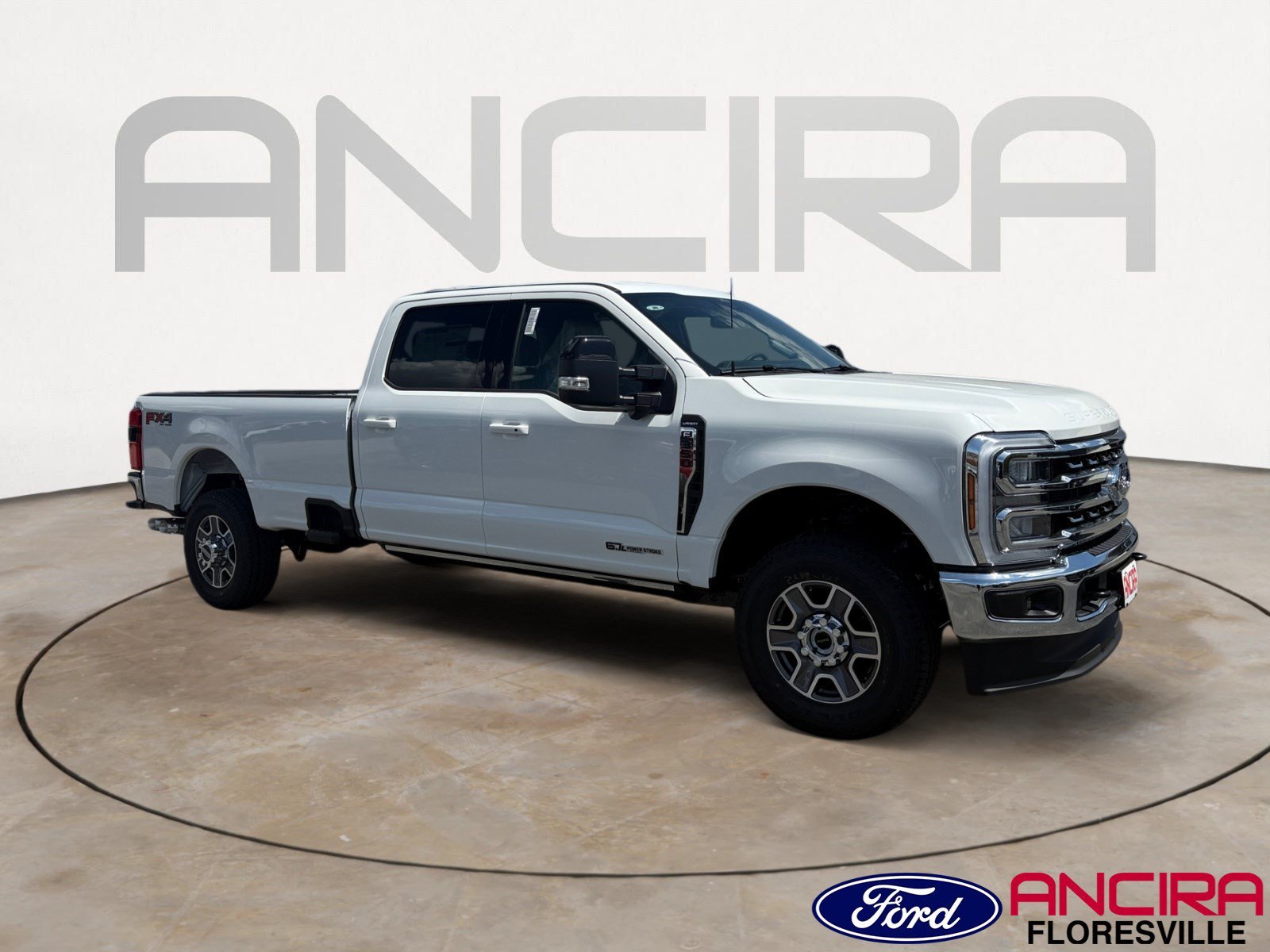 New 2026 Star White Metallic Tri-Coat Ford LARIAT image 1