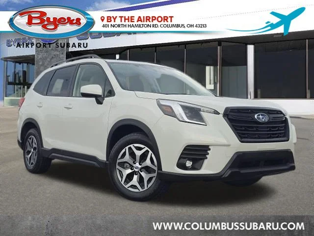 Used 2024 Crystal White Pearl Subaru Premium image 1