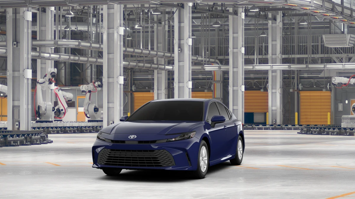 New 2026 Reservoir Blue Toyota LE image 18