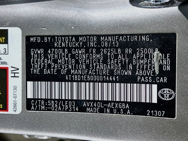 2013 Toyota Avalon XLE Touring Hybrid - Photo 8