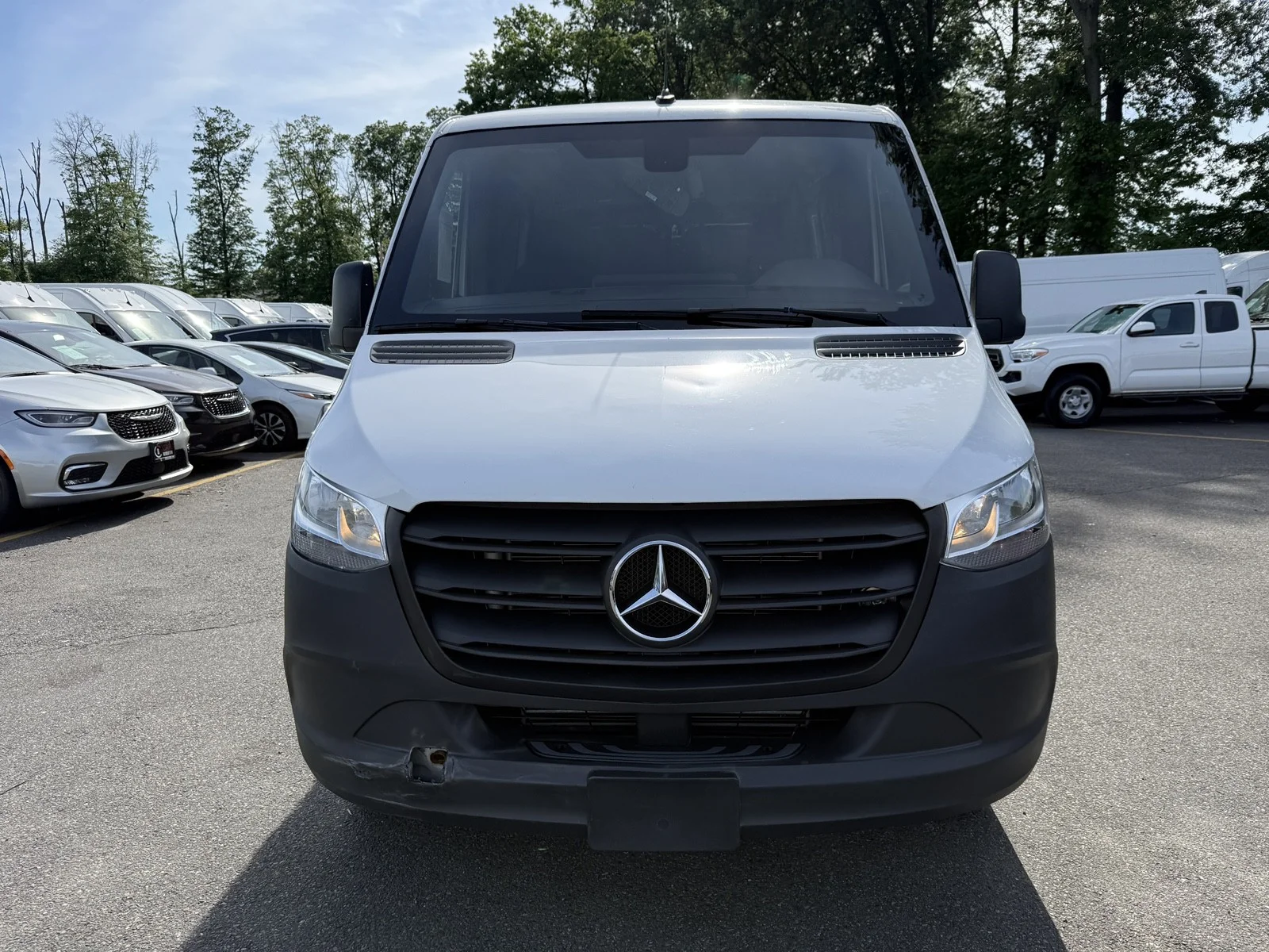 Used 2023 Arctic White Mercedes-Benz Standard Roof 4-Cyl Gas image 2