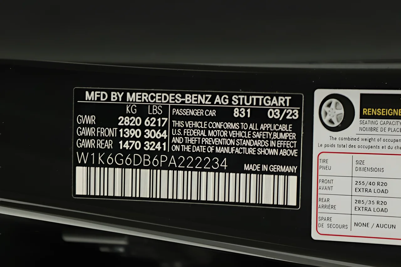 Certified Used 2023 Gray Mercedes-Benz S 500 4MATIC® AMG® Line image 16