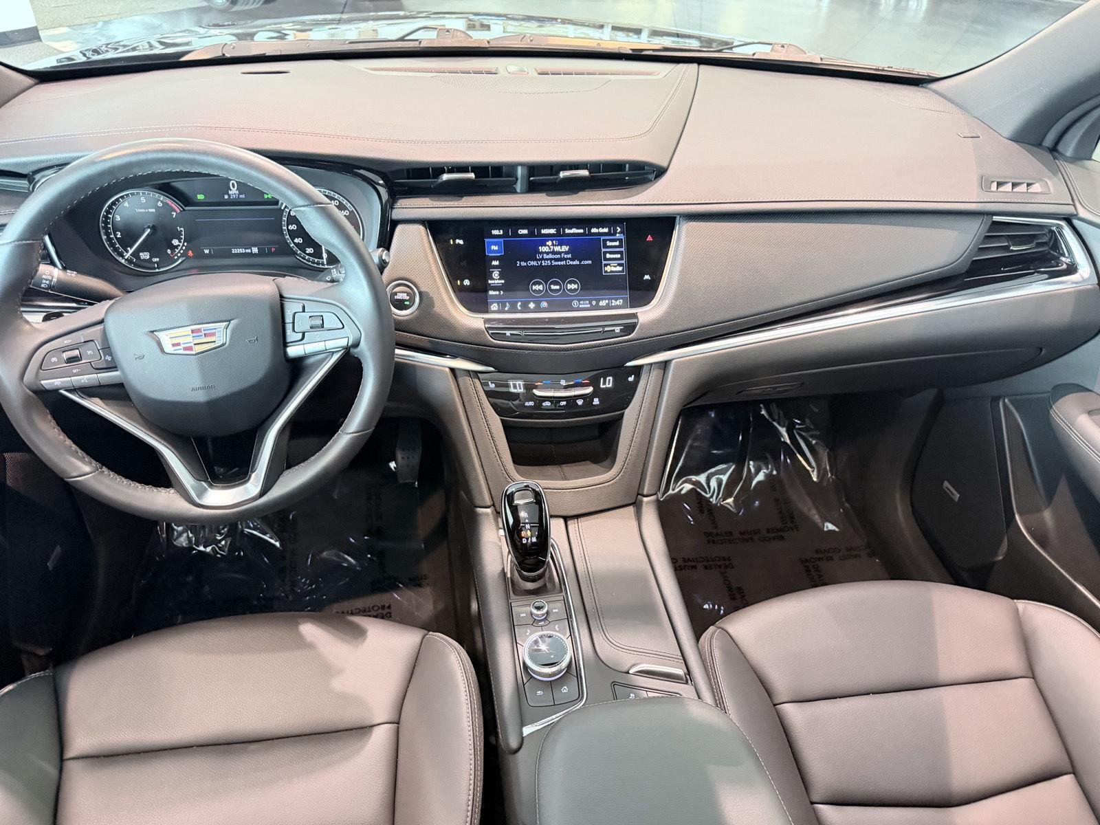 Used 2024 Stellar Black Metallic Cadillac AWD Luxury image 45