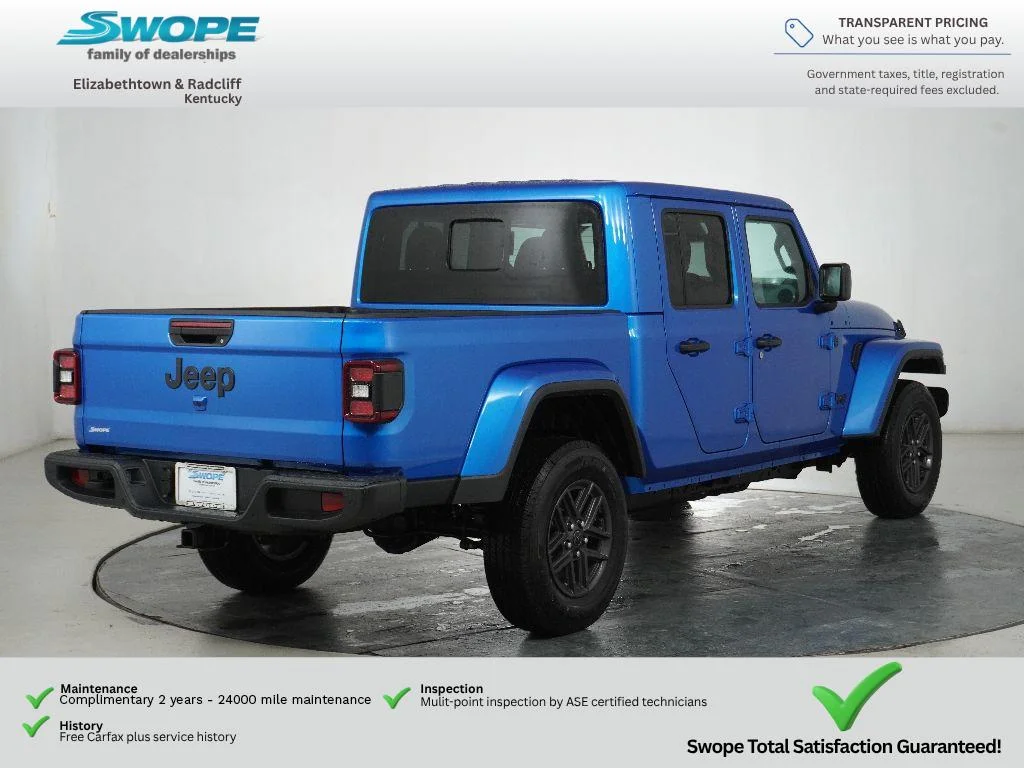 New 2026 Hydro Blue Pearlcoat Jeep Sport S image 15
