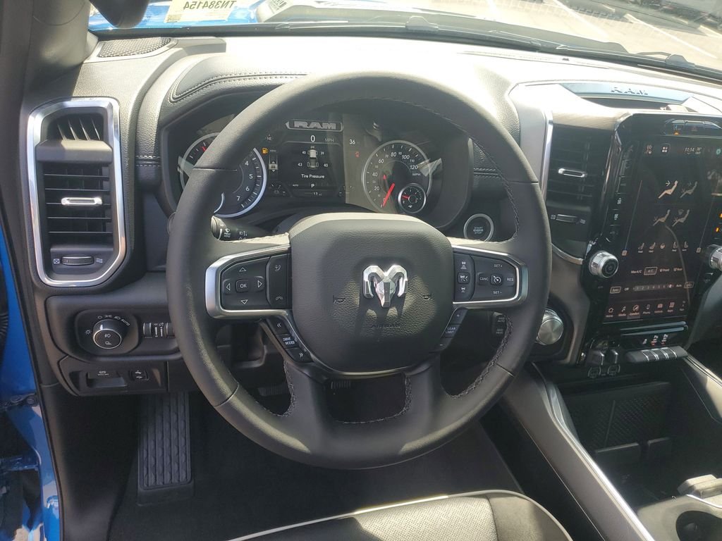 New 2026 Hydro Blue Pearl-Coat Exterior Paint RAM Laramie image 11