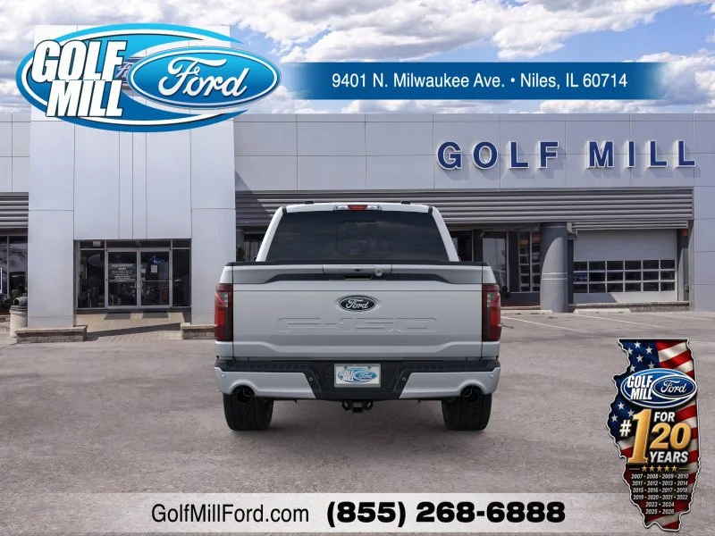 New 2026 Iconic Silver Metallic Ford XLT image 4