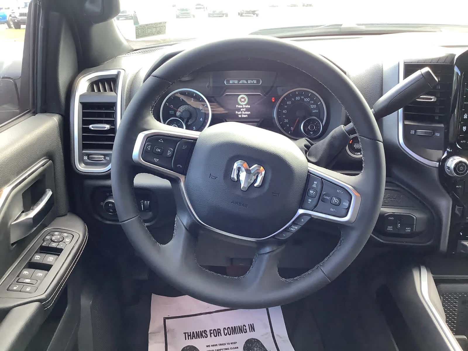 New 2026 Ceramic Gray Clearcoat Ram Big Horn image 9