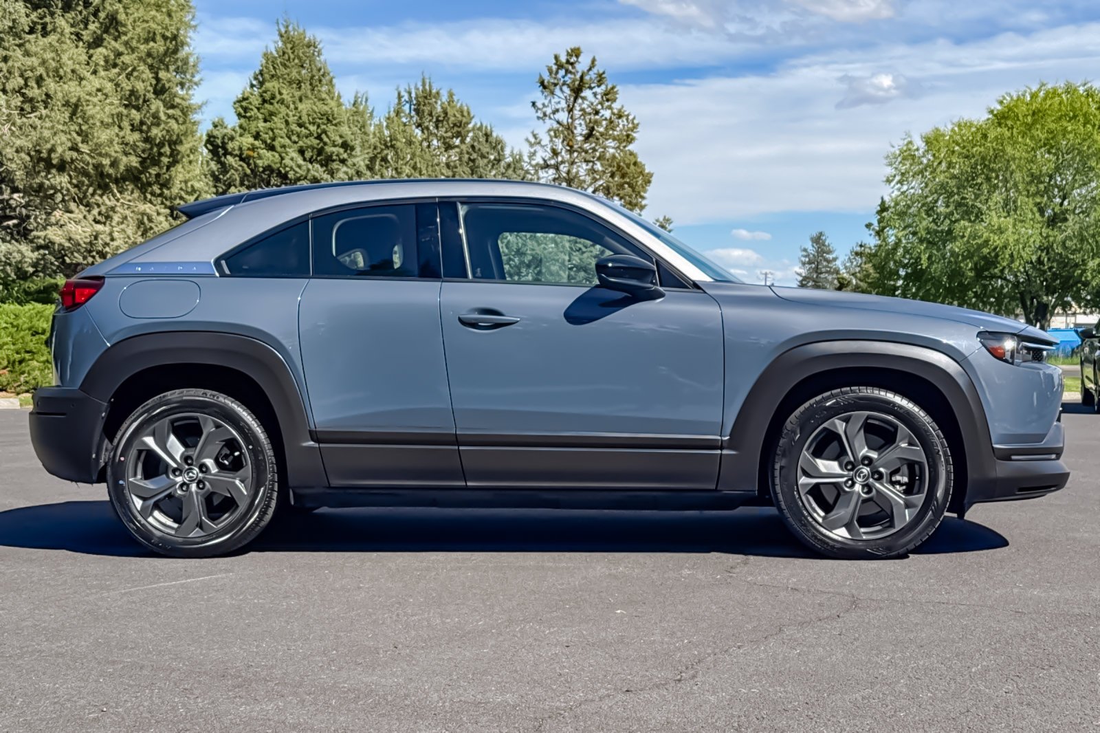 Used 2022 Mazda MX-30 Premium Plus Package with VIN JM1DRADB7N0100306 for sale in Eugene, OR