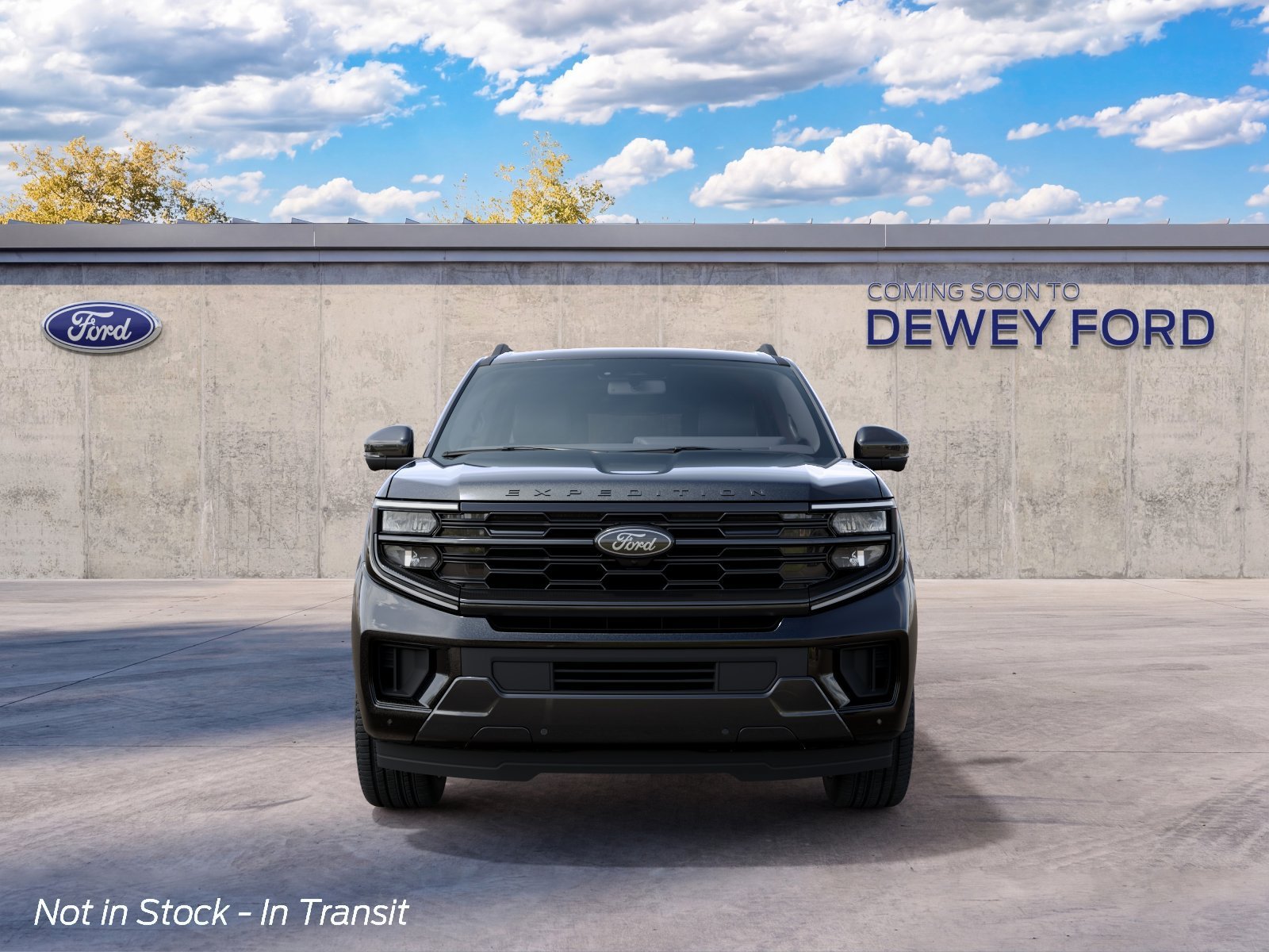 New 2027 Agate Black Metallic Ford Platinum image 3