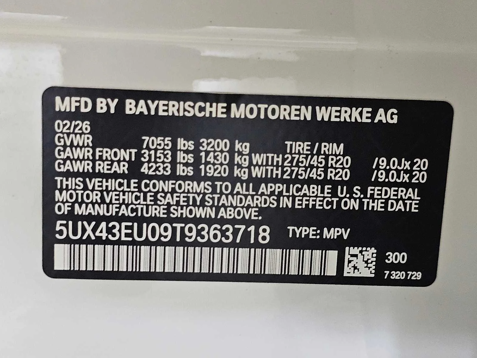 New 2026 Alpine White BMW xDrive50e image 47