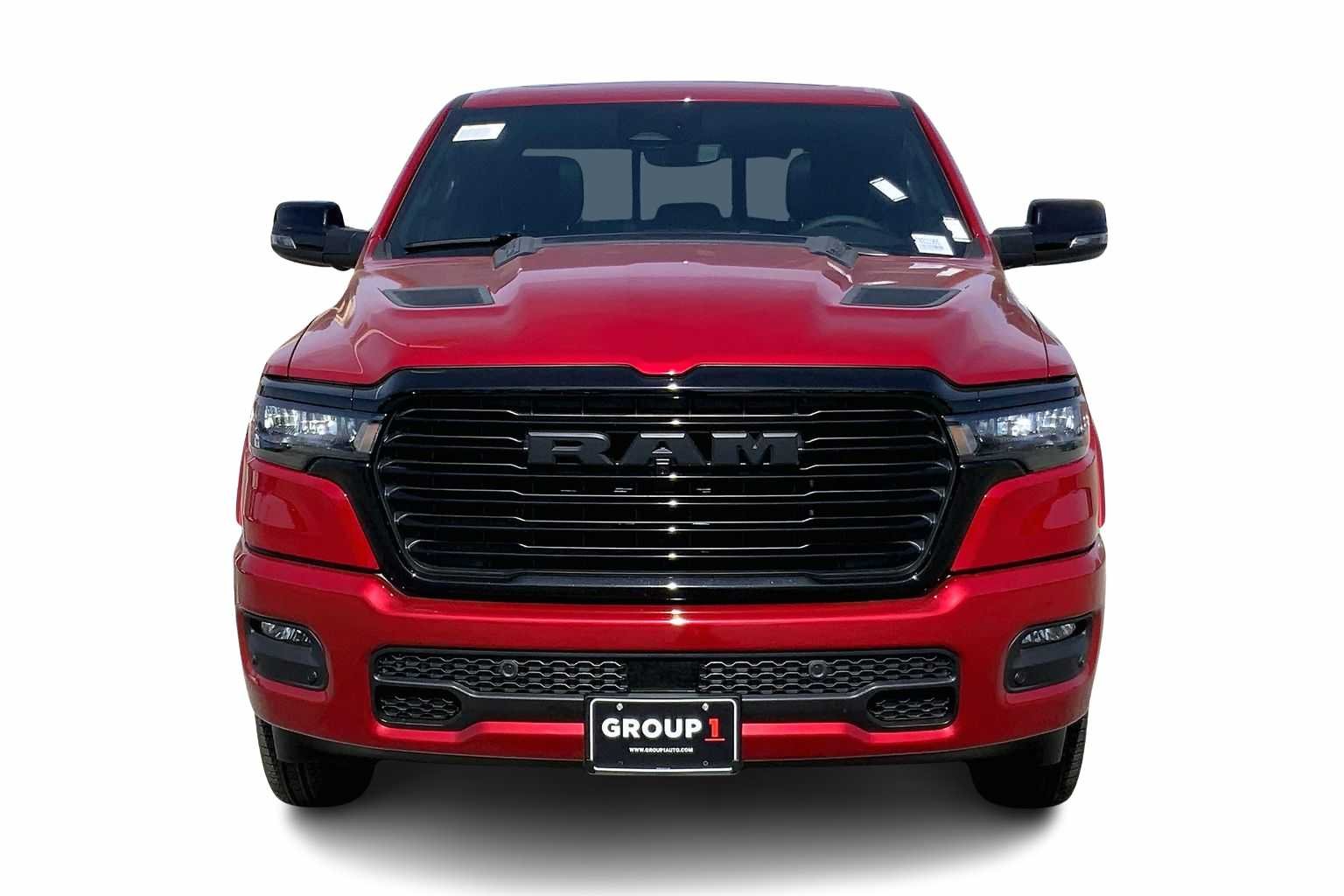 New 2026 Molten Red Pearl-Coat Exterior Paint RAM Laramie image 3