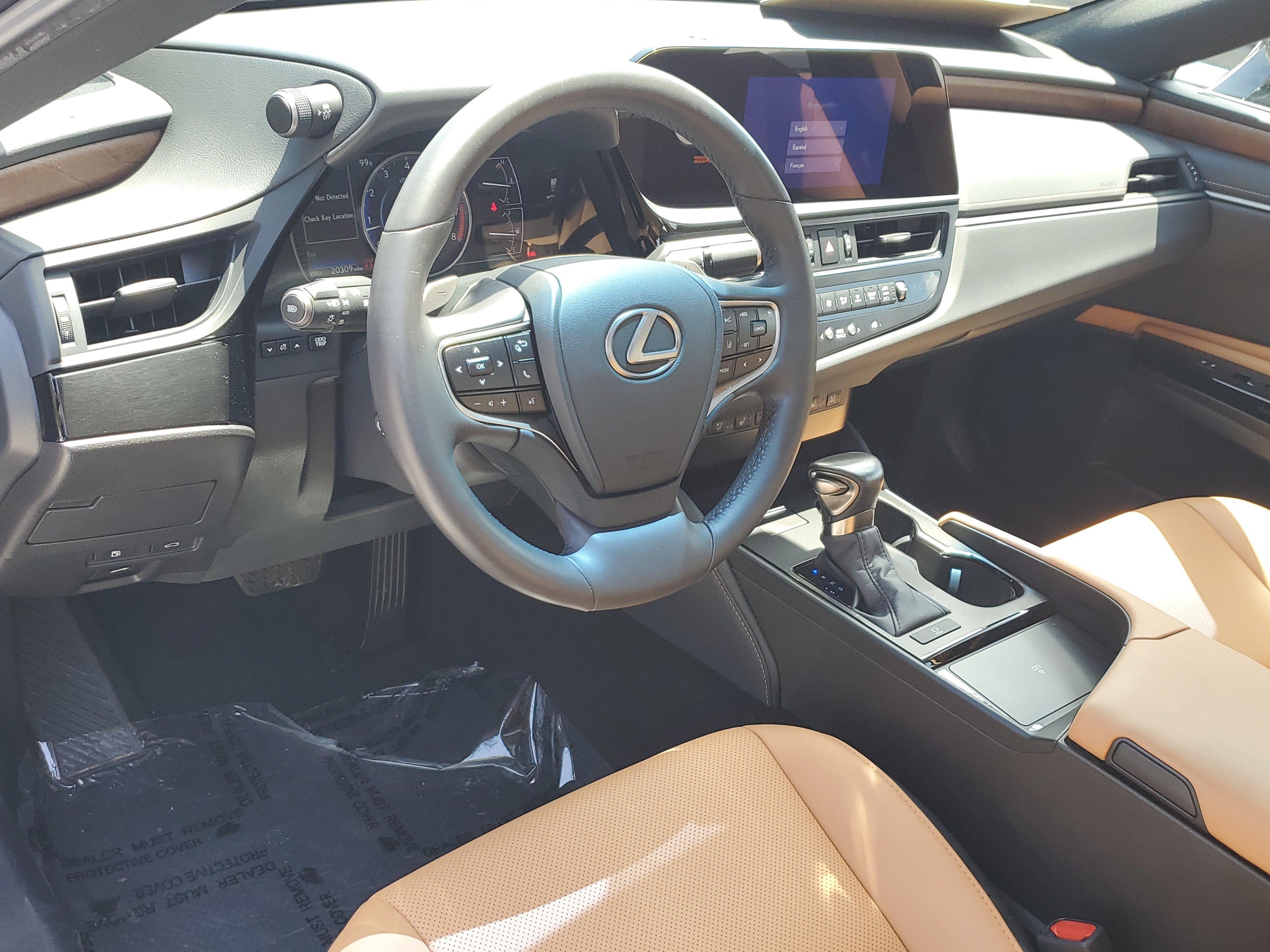 Certified Used 2024 CLOUDBURST GRAY Lexus ES 350 image 19