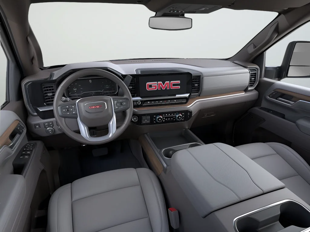 New 2026 Glacier White Tricoat GMC SLT image 9