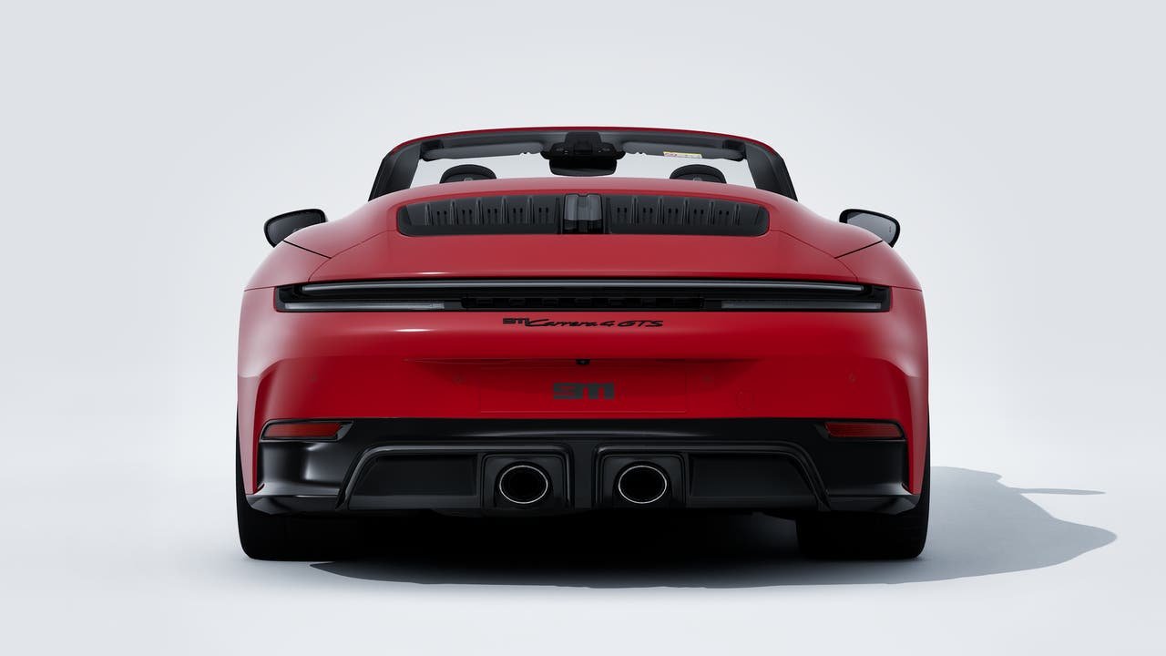 New 2026 Carmine Red Porsche Carrera 4 GTS Cabriolet image 7
