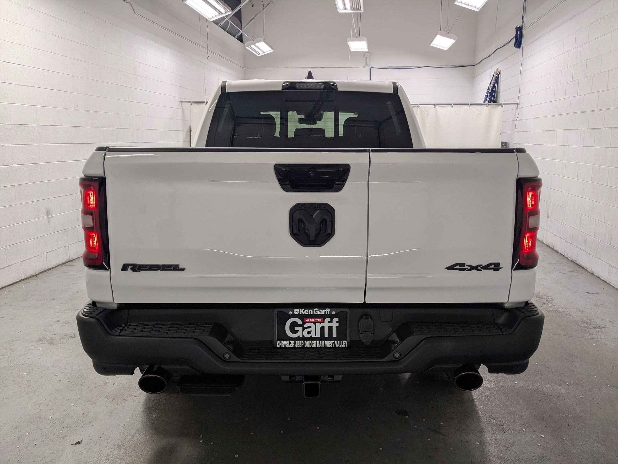New 2026 Bright White Clear-Coat Exterior Paint RAM Rebel image 4
