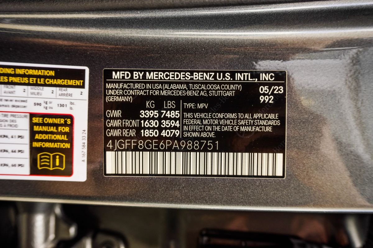 Used 2023 Gray Mercedes-Benz GLS 580 image 40