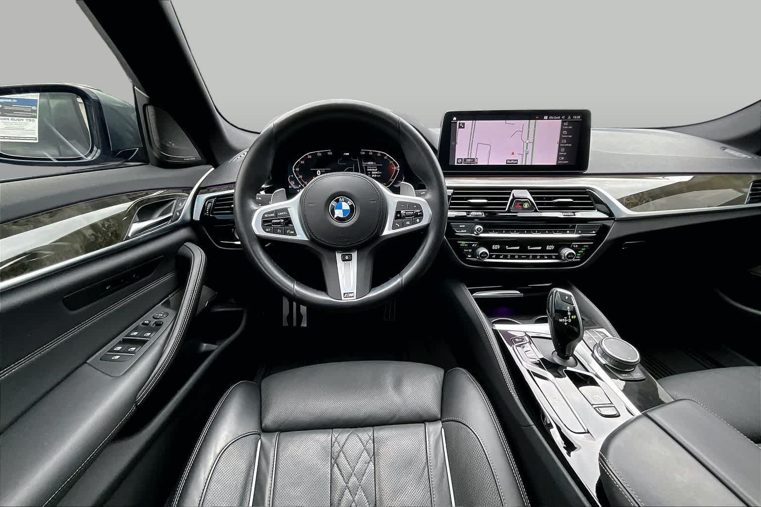 Certified Used 2023 Skyscraper Gray Metallic BMW 540i image 7