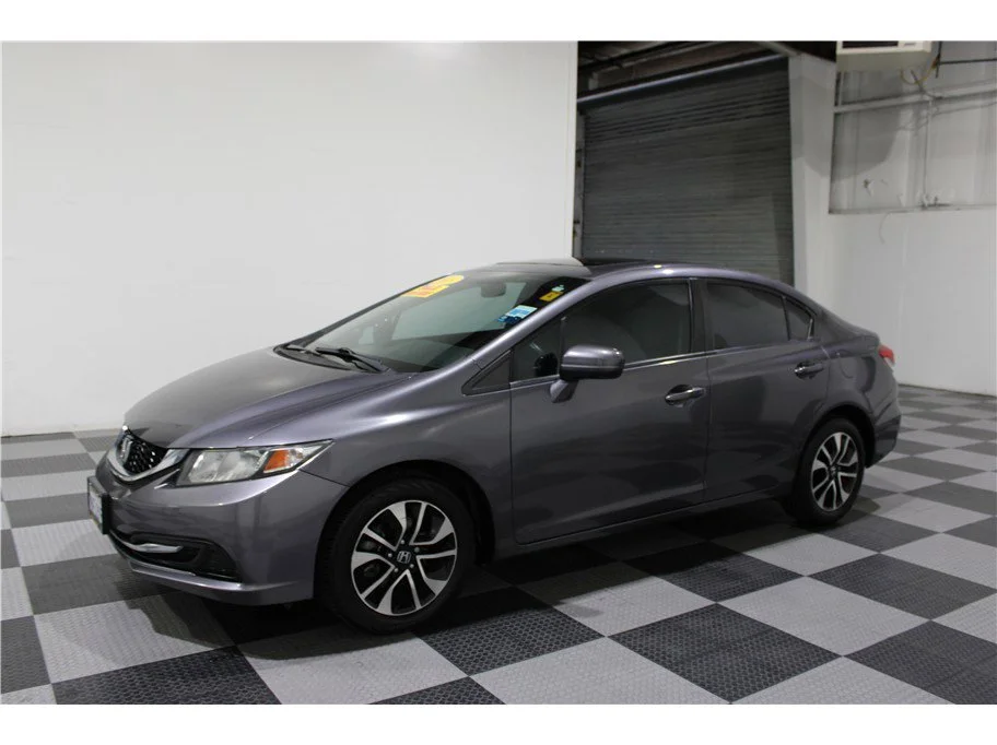 Used 2015 Gray Honda EX image 7