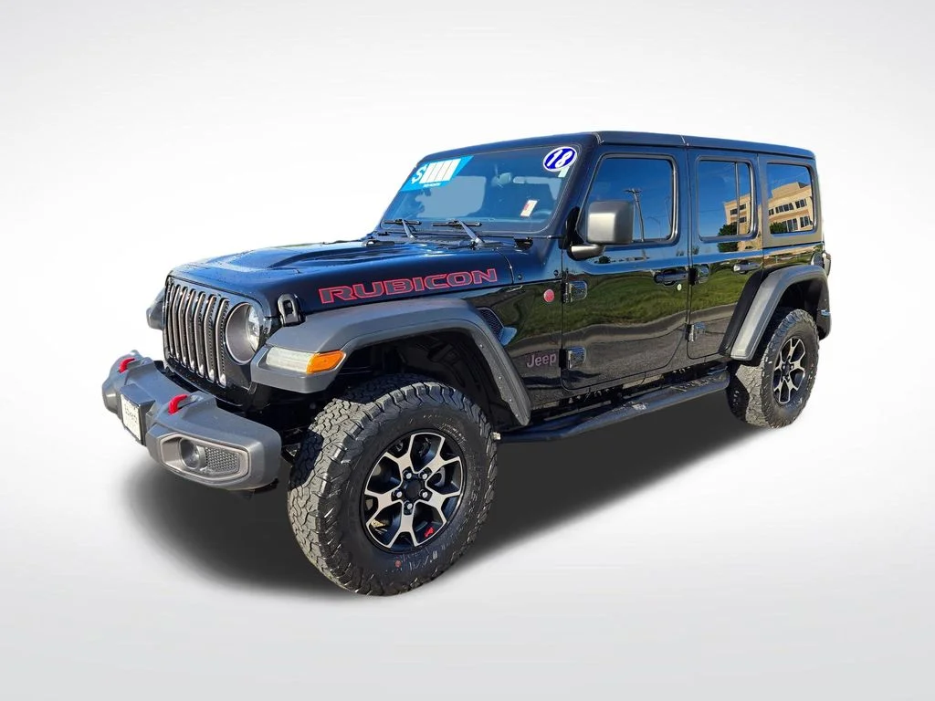 Used 2018 Black Jeep Unlimited Rubicon image 10