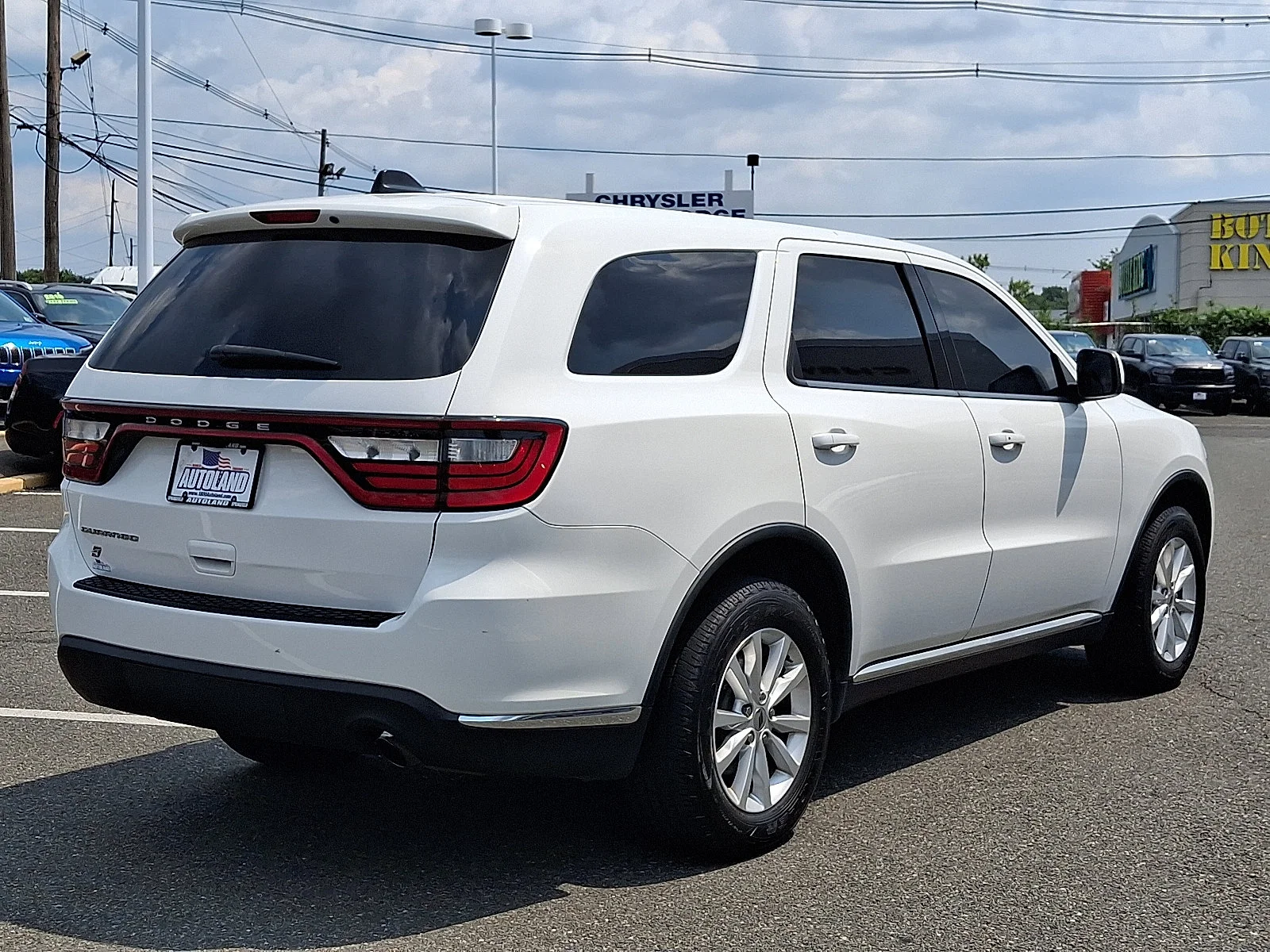 Used 2019 White Knuckle Clearcoat Dodge SXT image 7