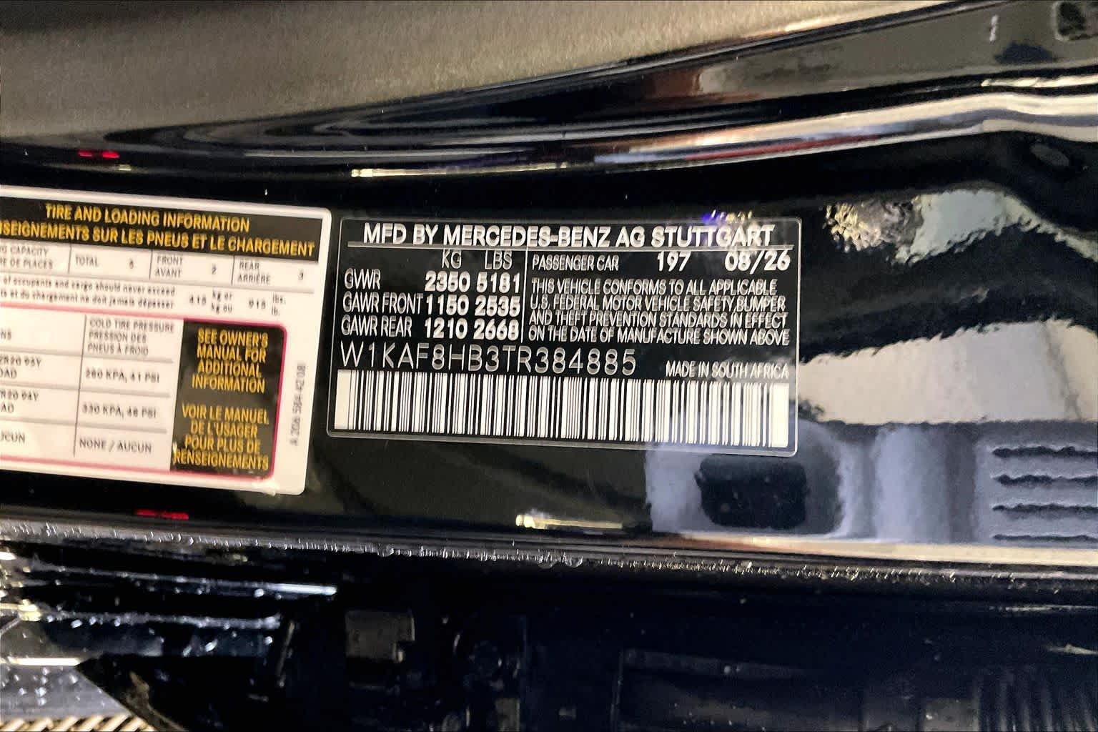 New 2026 Obsidian Black Metallic Mercedes-Benz AMG® C 43 image 12