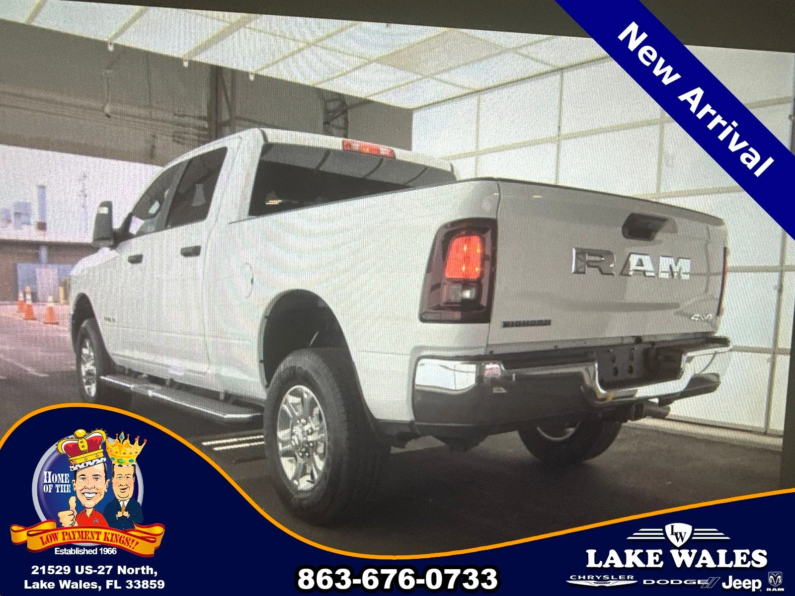 Certified Used 2025 White Ram Big Horn image 6