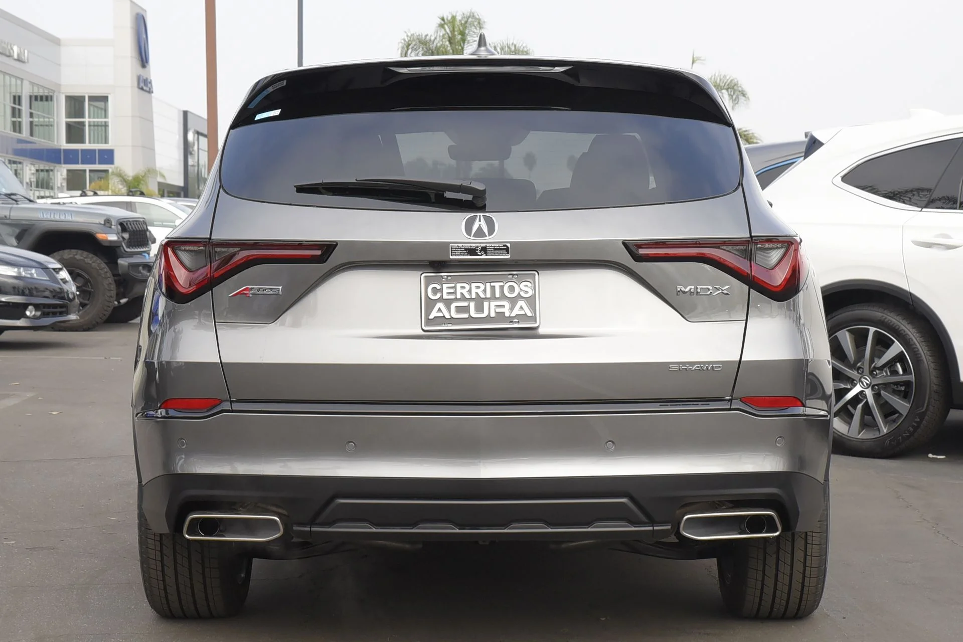 New 2026 Liquid Carbon Metallic Acura SH-AWD A-Spec image 4