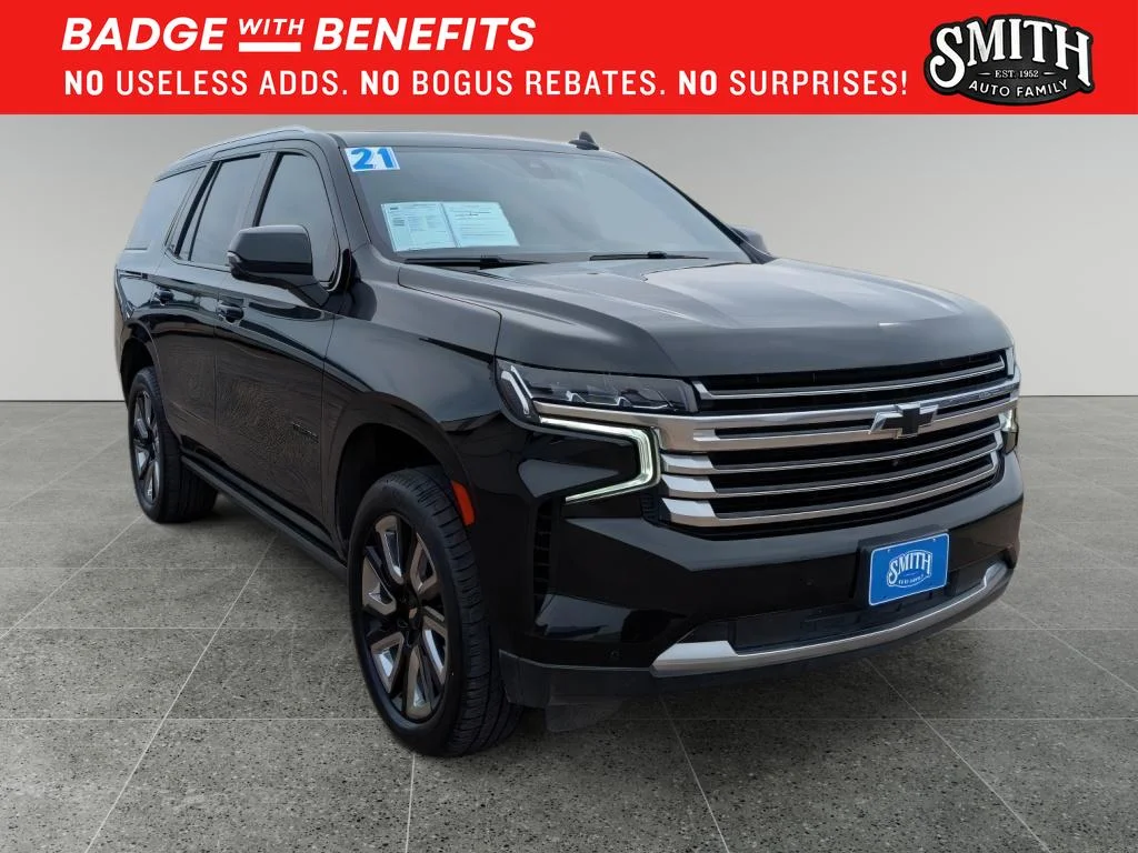 Used 2021 Black Chevrolet High Country image 1