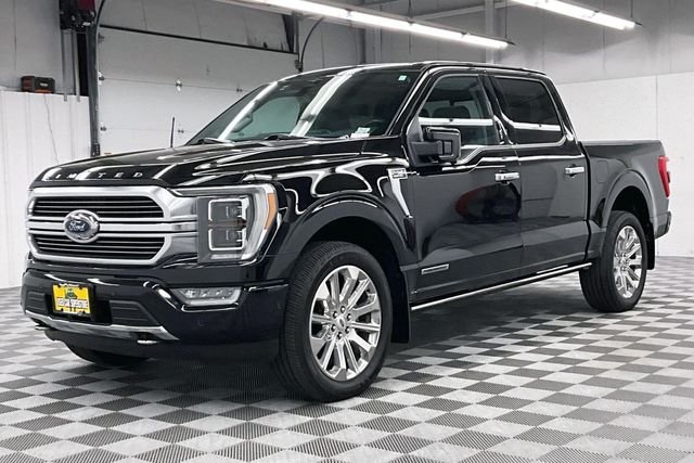 Used 2023 Agate Black Metallic Ford Limited image 13