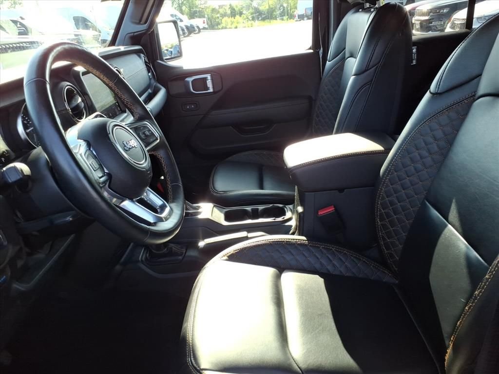 Certified Used 2023 Black Jeep Sahara 4xe image 8