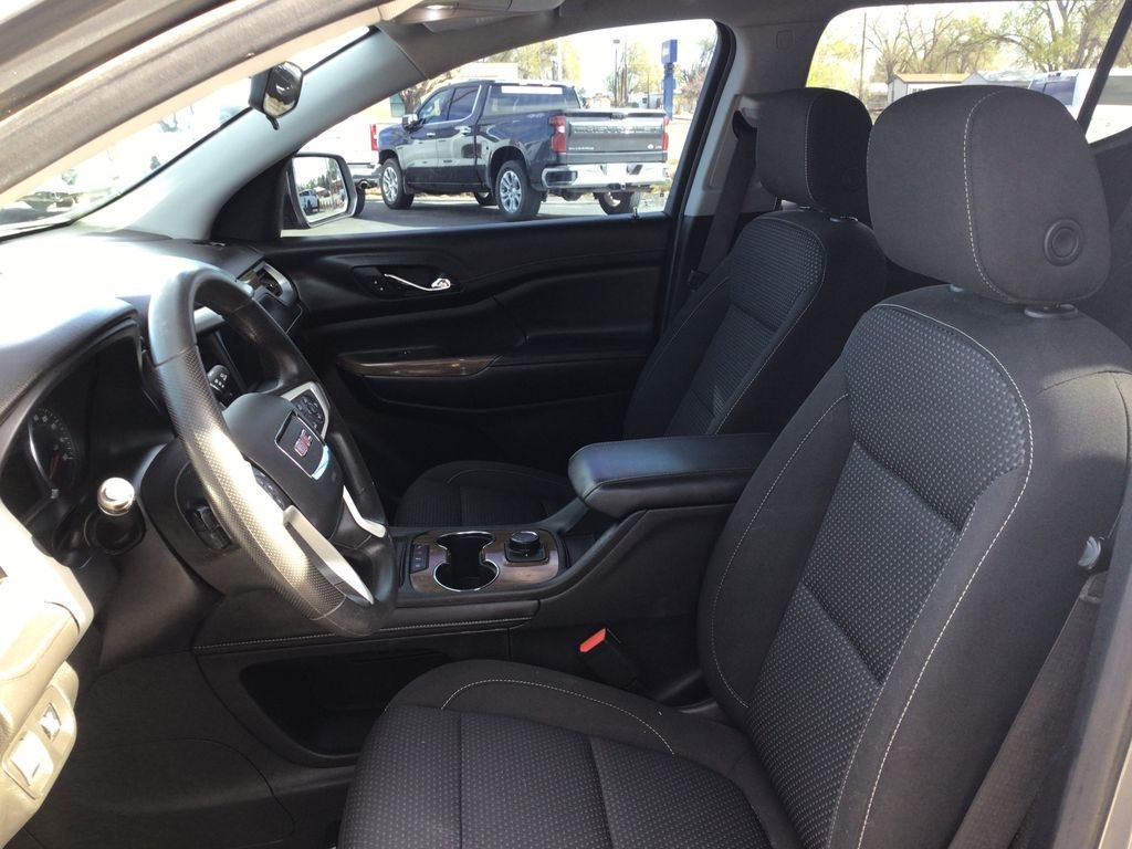 Used 2021 Satin Steel Metallic GMC SLE image 12