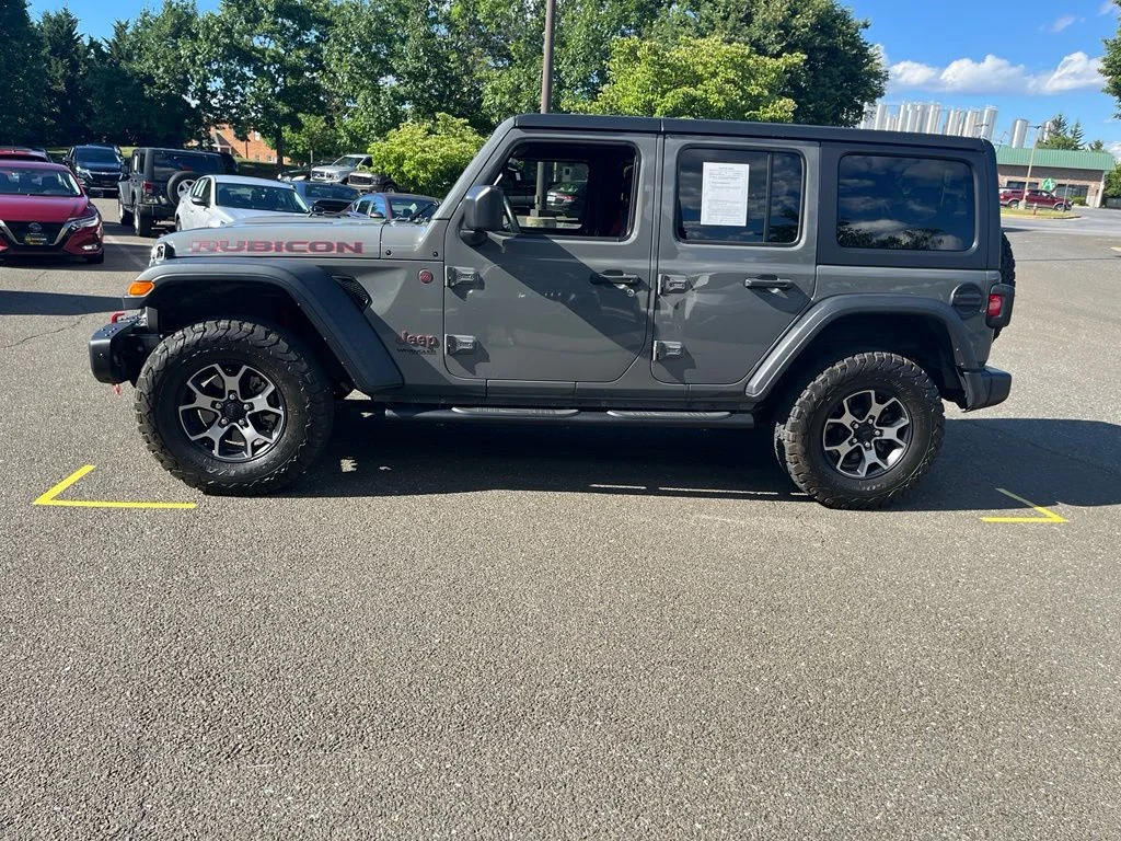 Used 2019 Gray Jeep Unlimited Rubicon image 4