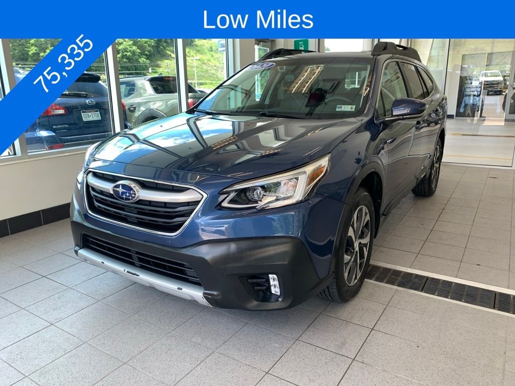 Used 2020 Blue Subaru Limited image 2
