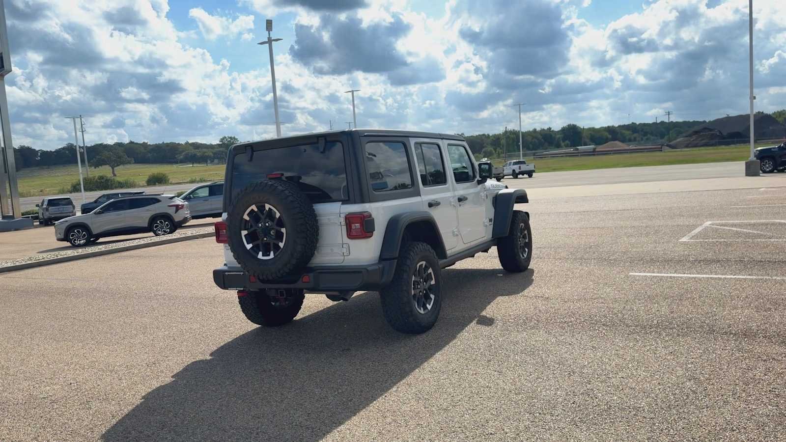 Used 2026 Bright White Clearcoat Jeep Rubicon image 8
