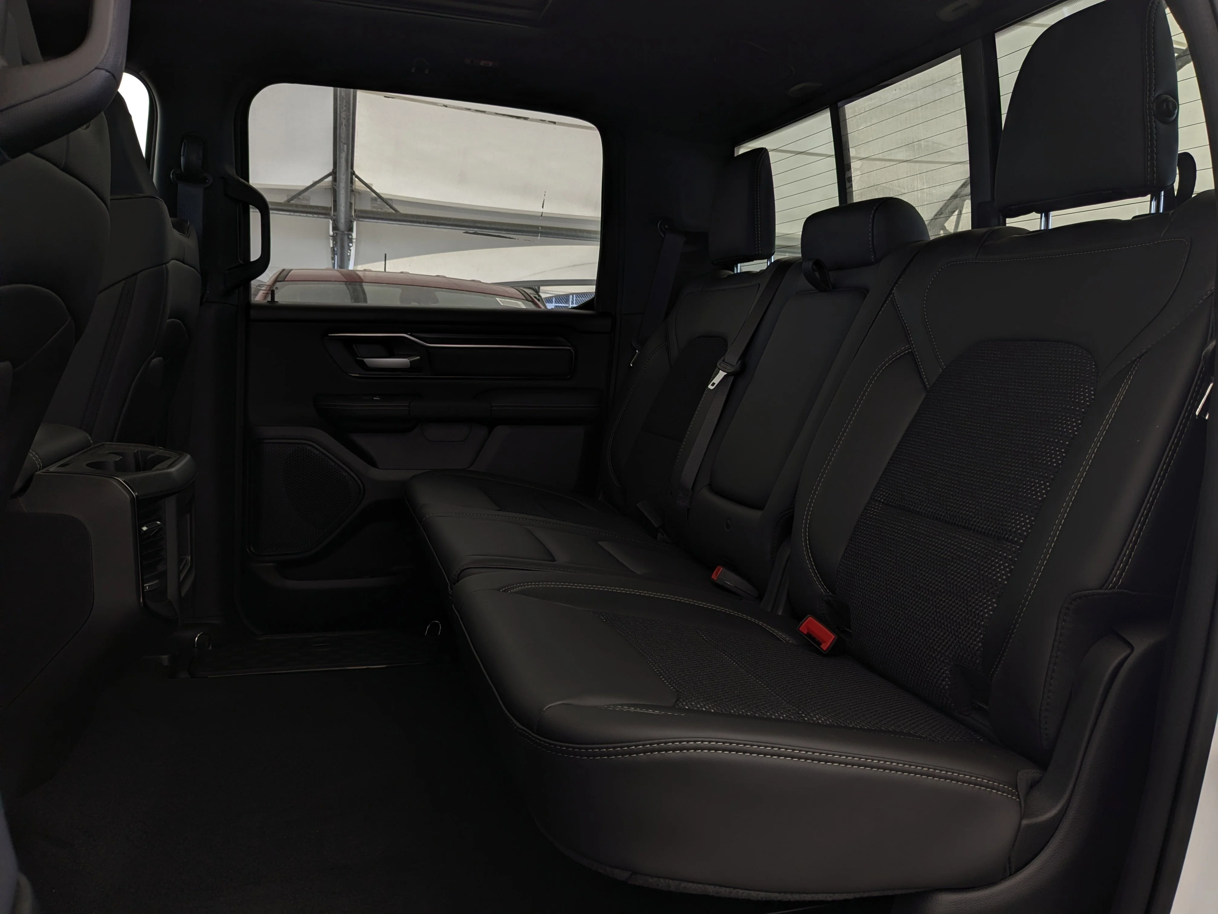 New 2026 White RAM Sport - - Pkg 21L - Pano Sunroof - Sport Hood - Trailer Brake Ctrl & More image 31