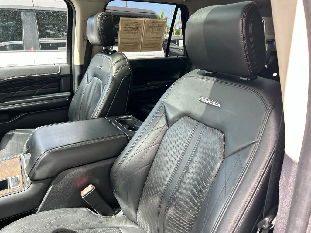Certified Used 2019 White Platinum Clearcoat Metallic Ford Platinum image 21