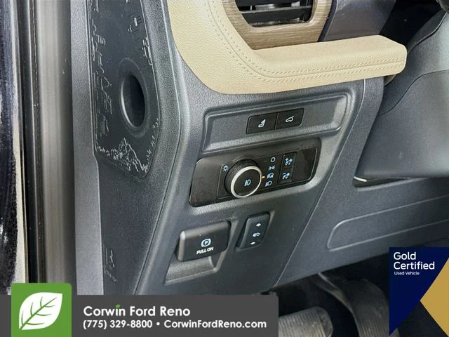 Used 2024 Agate Black Metallic Ford Limited image 14
