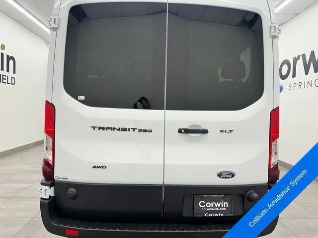 New 2026 Oxford White Ford Passenger Van XLT image 4