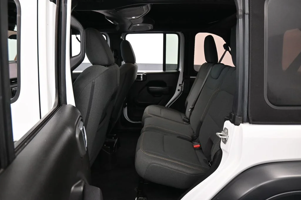 Used 2024 Bright White Clearcoat Jeep Sport S image 27