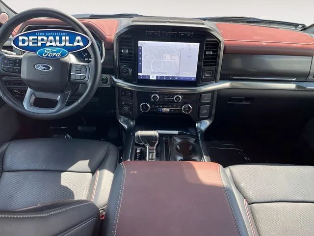 Certified Used 2023 Black Ford Lariat image 13
