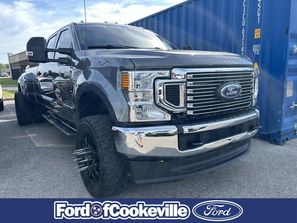 Used 2022 Carbonized Gray Metallic Ford XLT image 1