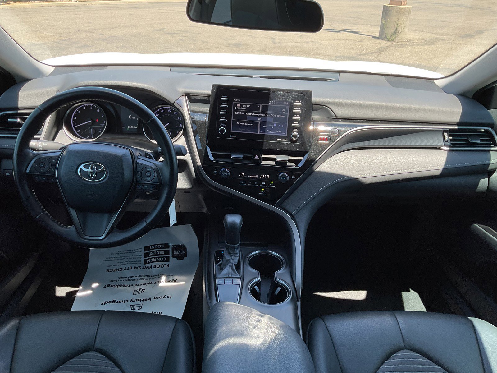 Certified Used 2022 White Toyota SE image 17