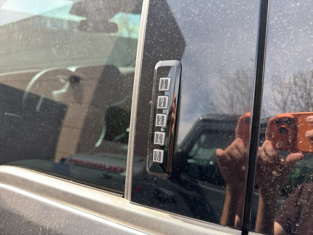 Used 2023 Carbonized Gray Metallic Ford LARIAT image 15