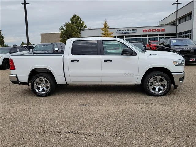 Used 2026 Bright White Clearcoat RAM Big Horn/Lone Star 4x4 Crew Cab 144.5 in. WB image 5