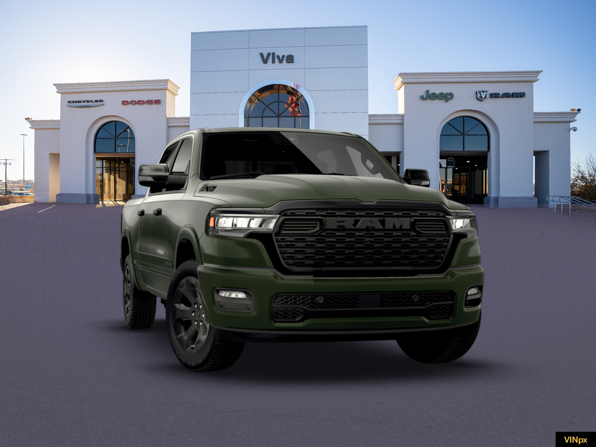 New 2026 Serrano Green Metallic RAM Big Horn/Lone Star image 16